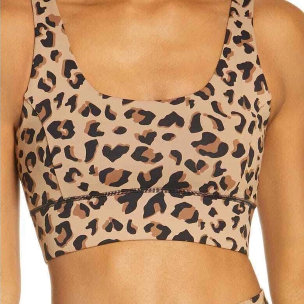 Leopard Print Sports Bra